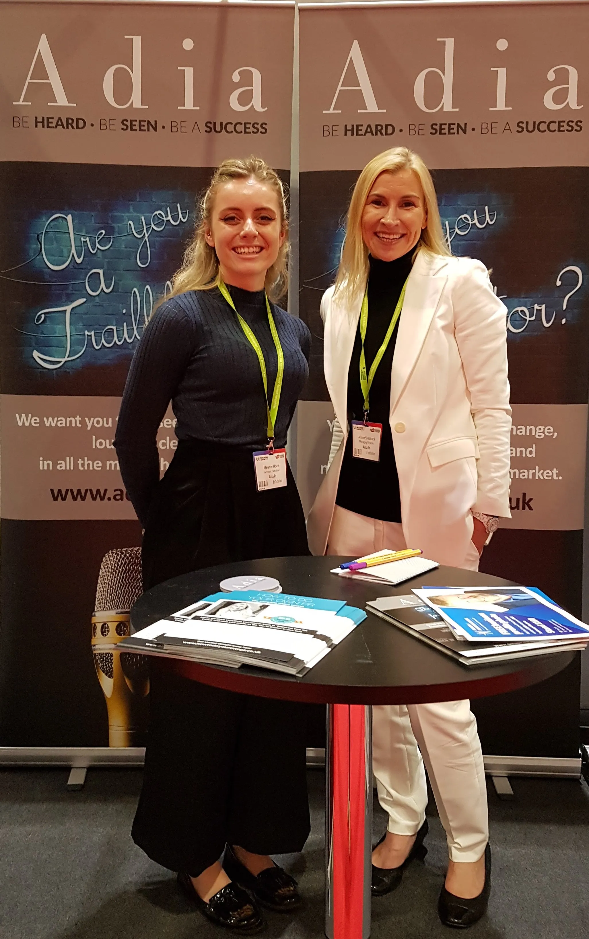 Adia PR at The Business Show