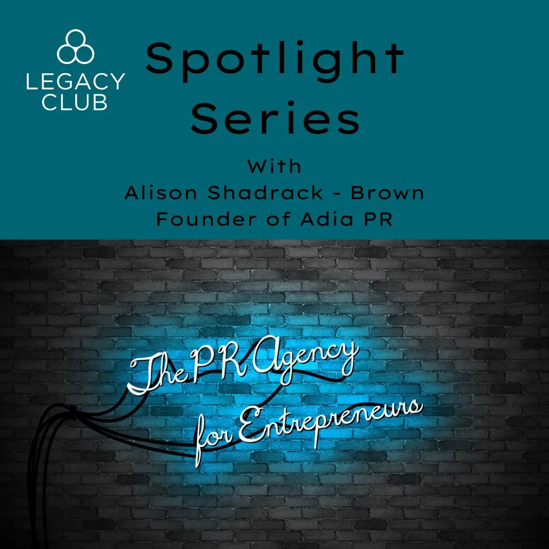 Global Entrepreneurship Week: Legacy Club